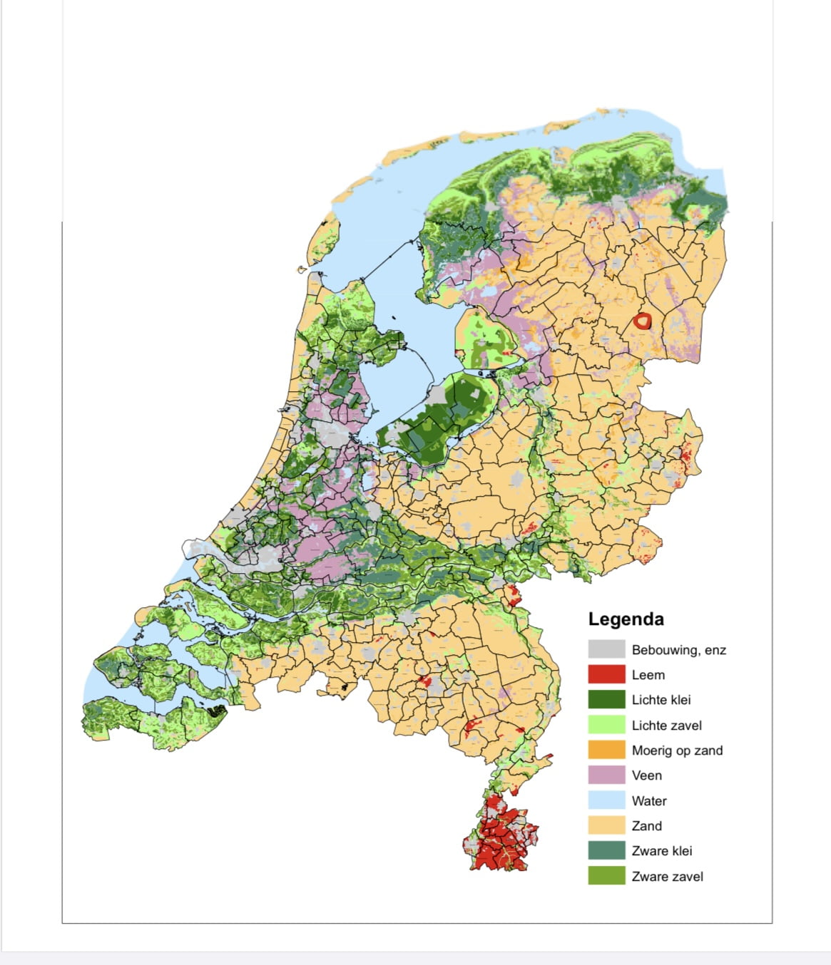 De Herborist van Aalden, bodemsoorten 