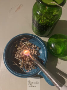 ©️De Herborist van Aalden Bijvoet smudgen